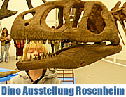 „Dinosaurier – Giganten Argentiniens“ - Ausstellung im Lokschuppen Rodenheim. (Foto: Veranstalter)